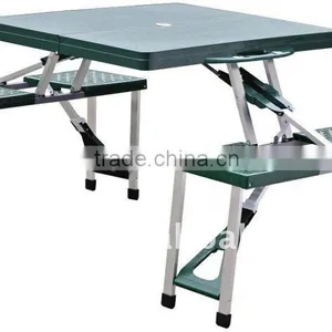 Outdoor Plastic Folding/Camping/Picnic Table thumbnail-1