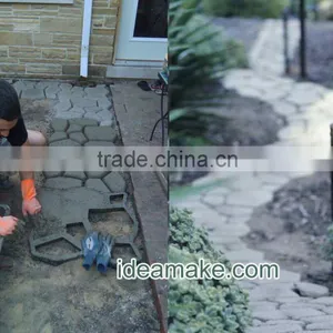 2015 Hot Sale GARDEN SUPPLY- Plastic Concrete Paver Mould thumbnail-5