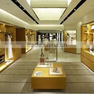 Shopping Mall Advertising POP Wooden Display Rack Sheft Make in China Factory thumbnail-6