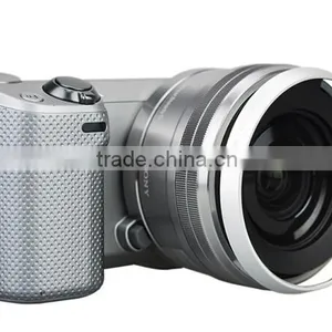 JJC LH-S1650 SILVER 40.5mm Metal Lens Hood For Sony Vented Lens Hood 40.5mm For Camera thumbnail-3