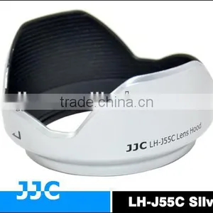 JJC LH-J55C Lens Hood for OLYMPUS LH-55C Lens Hood Used on OLYMPUS M.ZUIKO DIGITAL ED 12-50mm 1:3.5-6.3 EZ Lens thumbnail-1