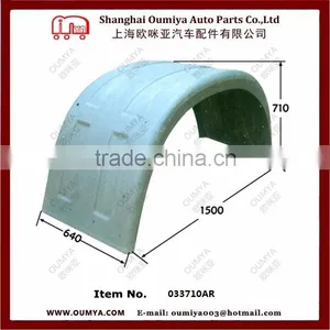 Durable Hot Sale Truck Trailer Parts / Udguard ( Mudapron / Fender ) 033710AR thumbnail-1