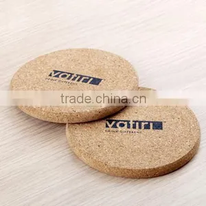 Factory Wholesale New Design Custom Sublimation Blank Cork Coaster thumbnail-2