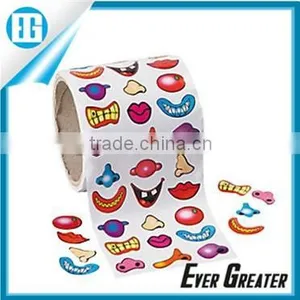Waterproof Shampoo Bottle Adhesive Sticker Roll Bottle Label Sticker Nose & Mouth Roll Stickers thumbnail-1