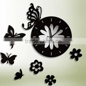 Whole Sale Wall Decorative Acrylic Clock Parts thumbnail-1