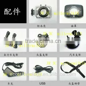 HD 720P Anti-shake,shock,Waterproof Mini Sports DV F5 thumbnail-5