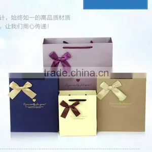 2016 Hot Sales OEM Customized Cosmetics Paper Bag thumbnail-6