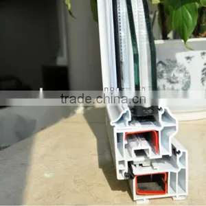 Star Product Pvc Window Frame--CONCH France 60 Casemnet Window Plastic Profiles thumbnail-6