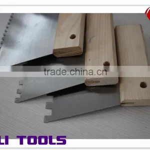 Teeth Blade Tools / Carbon Steel Blade Scraper With Wooden Handle thumbnail-5