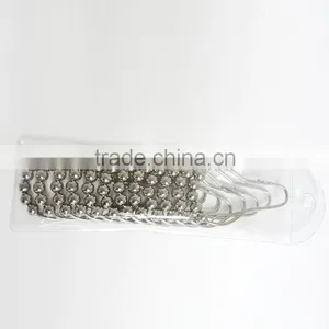 Shower Curtain Hooks/100% Metal Shower Curtain Hooks/304 Stainless Steel Curtain Hooks thumbnail-6