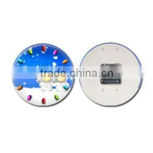 Button Badge 158mm Clock thumbnail-1