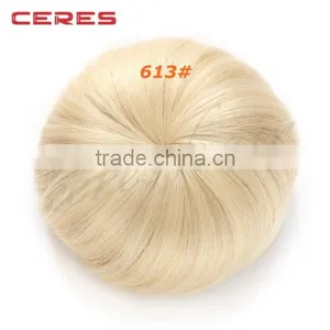 Synthetic Hair Bun Extension Donut Chignon Hairpiece Wig thumbnail-3