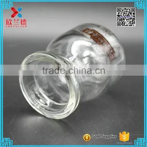 Hot Sale Lovely 100ml Round Galss Pudding Jar/milk Jar thumbnail-3