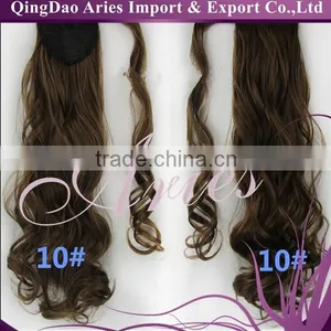 Pony Tail Hairpiece Colorful Hair Piece Synthetic Magic Ponytail Hair Extension,wavy Long Ponytails for Women thumbnail-6