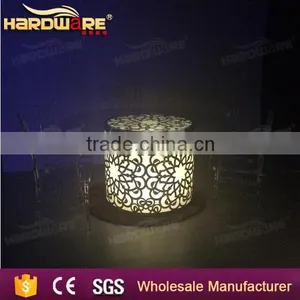 Unique LED Wedding Table,use 10 People Wedding Iron Round Table thumbnail-2