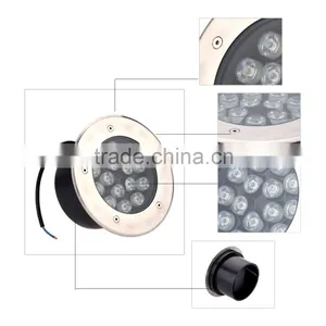 15W Outdoor Yard Ground Garden Swimming Pool Path Floor Underground Buried Lamp Spot Landscape Light IP67 Waterproof AC 85-265V thumbnail-5
