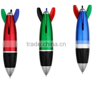 Wholesale 4 Color Rocket Pen for Children thumbnail-2