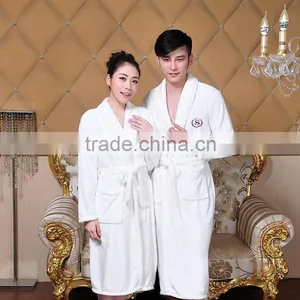 Cotton Cheap Bathrobes Unisex thumbnail-1