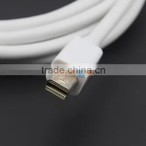 High Quality 1.8m 6ft 1080P Mini DisplayPort Display Port DP to HDMI Cable Adapter for Apple Macbook Mac Pro Air thumbnail-4