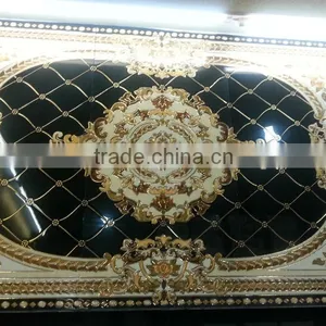 Golden Polished Carpet Tile 60x60x4pcs/6pcs thumbnail-1