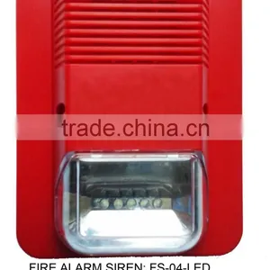 FS-04,DC12V 24V Fire Alarm Siren With Led Light,price of Factory thumbnail-1