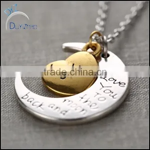 Custom Fashion Jewelry Simple Heart Pendant thumbnail-3