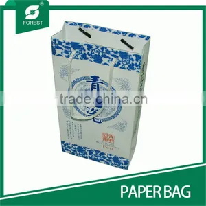 ELEGANT DESIGN CUSTOM PAPER BAG WITH FLEXO PRINTING thumbnail-4