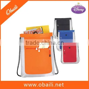 2014 Promotional Hot Sales Gym Sack Drawstring Bag/backpack thumbnail-1