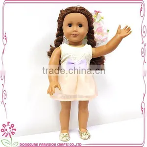 Plastic Pvc Vinyl Doll American High Quality Baby Girl Doll thumbnail-1