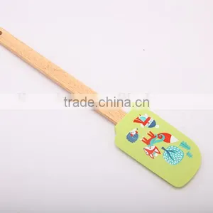 Good Cook Tool ,Silicone Spatulas With Wood Handles thumbnail-1