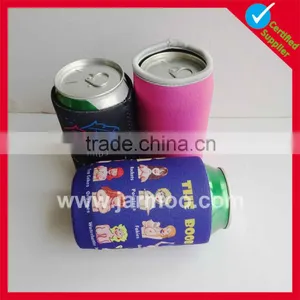 Eco-friendly Plain Dyed Fancy Printed Beer Can Holder thumbnail-1