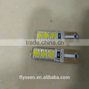 New Style T10 W5W Silica COB 6SMD High Power 194 168 T10 Led Light thumbnail-5