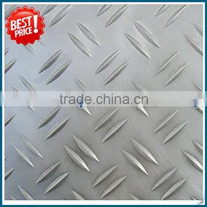 Diamond/ 3 Bar/ 5 Bar Alloy 5083 Aluminum Checker Plate for Truck Flooring thumbnail-1