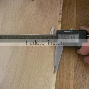Wide Plank Unfinished Oak Wood Engineered Flooring 260mm thumbnail-3