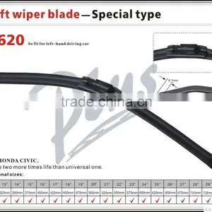 S620 28 Inch Soft Windshield Car Wiper Blade thumbnail-2