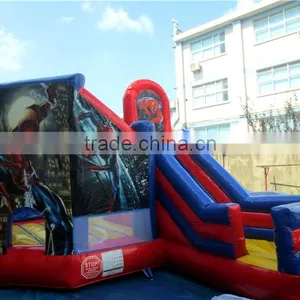 Lanqu Inflatable Best Bounce House Spiderman thumbnail-6