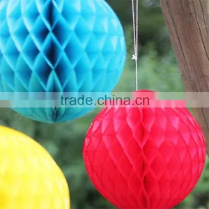 Colorful Party Honeycomb Christmas Paper Decorations thumbnail-5