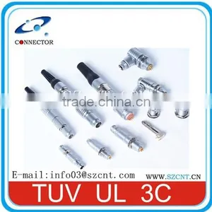 Metal Push Pull Self Latching Multipole Connectors With Alignment Key thumbnail-1