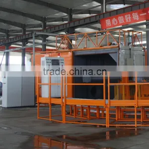 4 Arm 6 Station Rotomolding Machinery, Carousel Machine thumbnail-2