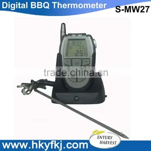 Wireless Digital Bbq Thermometer Meat Taste Monitor With Remote Sensor thumbnail-1