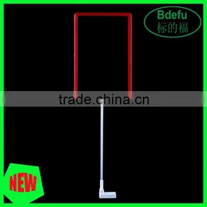 Red Display Frame For A4 Advertising Paper thumbnail-1