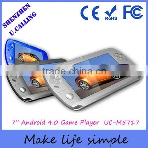 Factory Wholesales 7'' Android Game Player Capacitive 8GB TV-out Game Player thumbnail-1