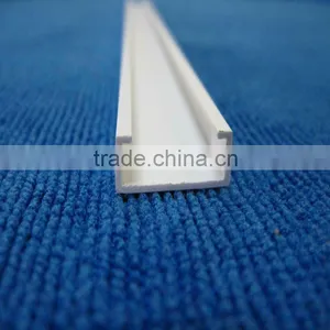 PVC Extrusion Profile for LED Flexible Strip U-tube thumbnail-1