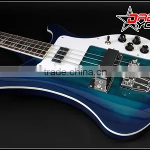 DS-EB6011 Blue Color Canadian Maple Neck Bass Guitar thumbnail-5