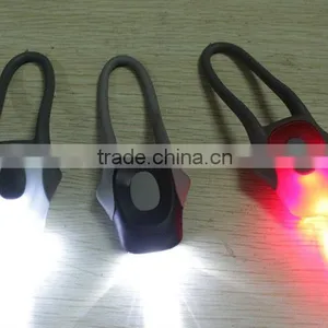 High Quality Waterproof LED Bike Head Light + Rear Flashlight thumbnail-3