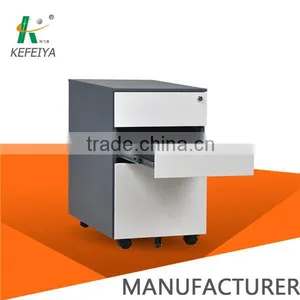 35kg Load of Each Drawer 3 Drawer Metal Mobile Pedestal thumbnail-4