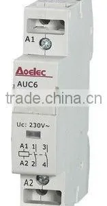 AUC6 Coil Voltage 110V Electrical Modular Remote Control Contactor thumbnail-1