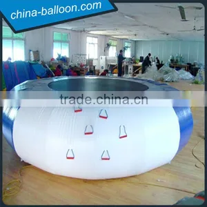 0.9mm Pvc Tarpaulin Inflatable Aqua Trampoline, Bouncer for Water Sports thumbnail-5