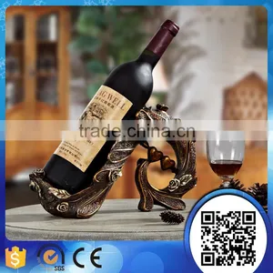 Manufacturer Factory Price Polyresin Decorative Wine Bottle Holder thumbnail-4