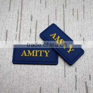 Brand Name Silicone Patch Rubber Labels thumbnail-1